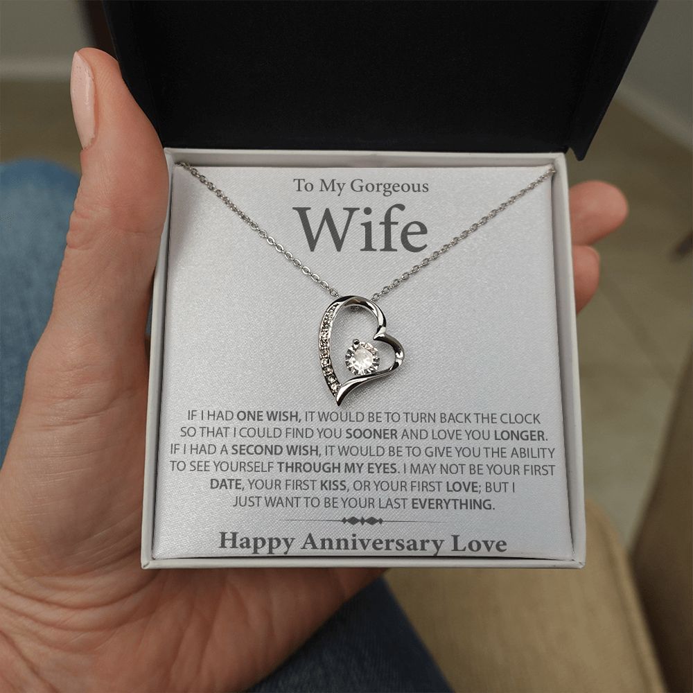 To my wife nekclace: wife necklace, necklace for wife, gifts for wife, to my  wife, to my gorgeous wife, to my beautiful wife, best gift for wife,  husband and wife necklace, gift